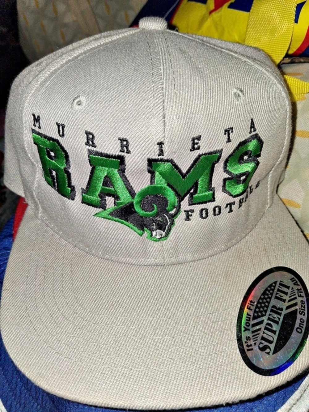 Murray State Racers Football Gray Green Hat